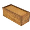 Aufbewahrungsbox aus Rosenholz für Schachfiguren aus Holz (Königshöhe = 7 bis 10 cm)
