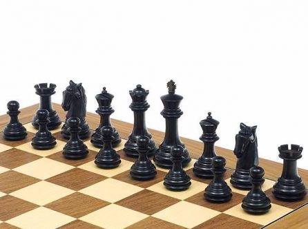 Schachset "Gambit" aus Buchsbaumholz - King-Chess.de