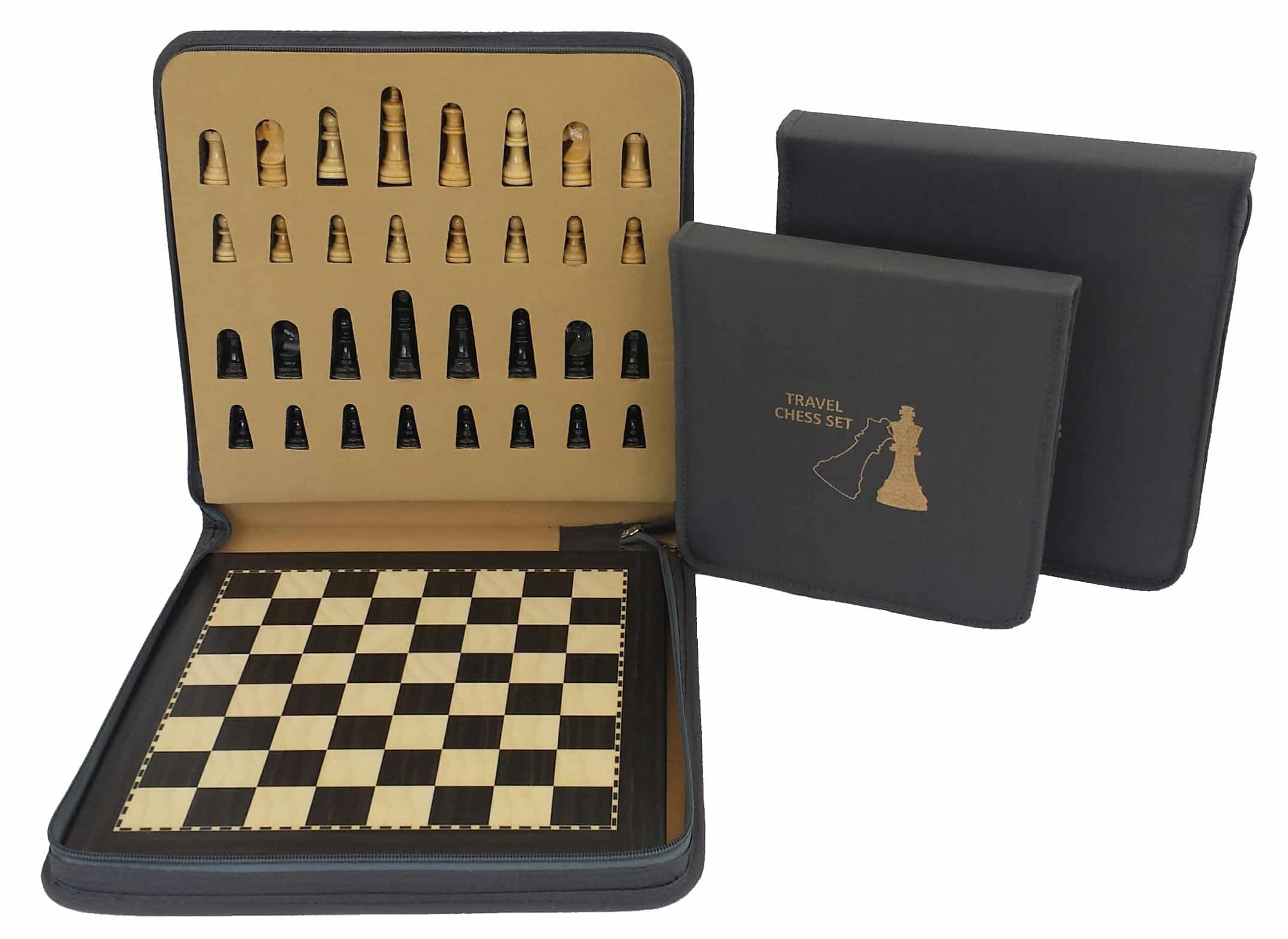 Reise-Schach magnetisch mit Schachplättchen 